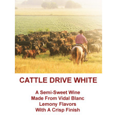 Cattle Drive White